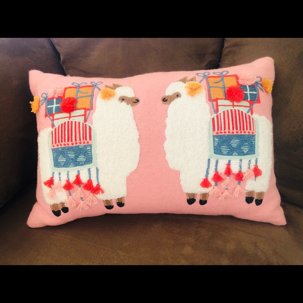 🦙 Llama 🦙 throw pillow